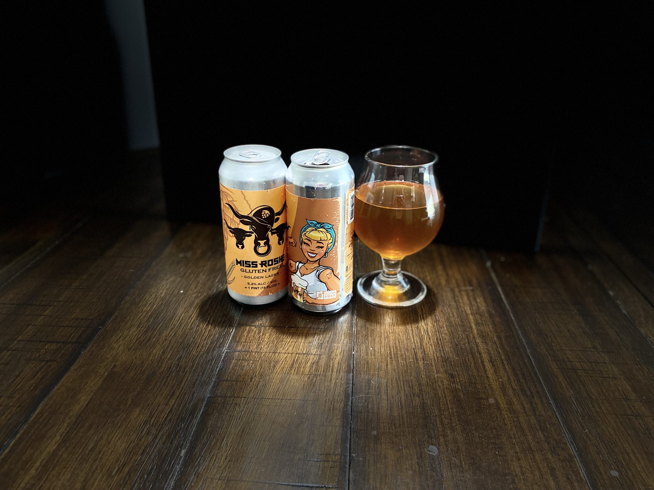 Miss Rosie is a golden lager with a beautiful color and sweet tones, Miss Rosie is a gluten-free delight. Mild but refreshing, this beer is perfect for a summer day. With a 5.2% ABV